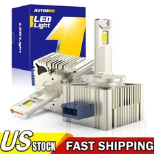 D3S LED Headlight Bulb 40000LM SUPER BRIGHT Direct Replace for 16 Audi HID Xenon