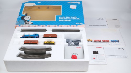Märklin H0 29120 Start Set "Thomas & seine Freunde" Dampflok mit 3 Wagen Wechsel | Zustand: Gebraucht