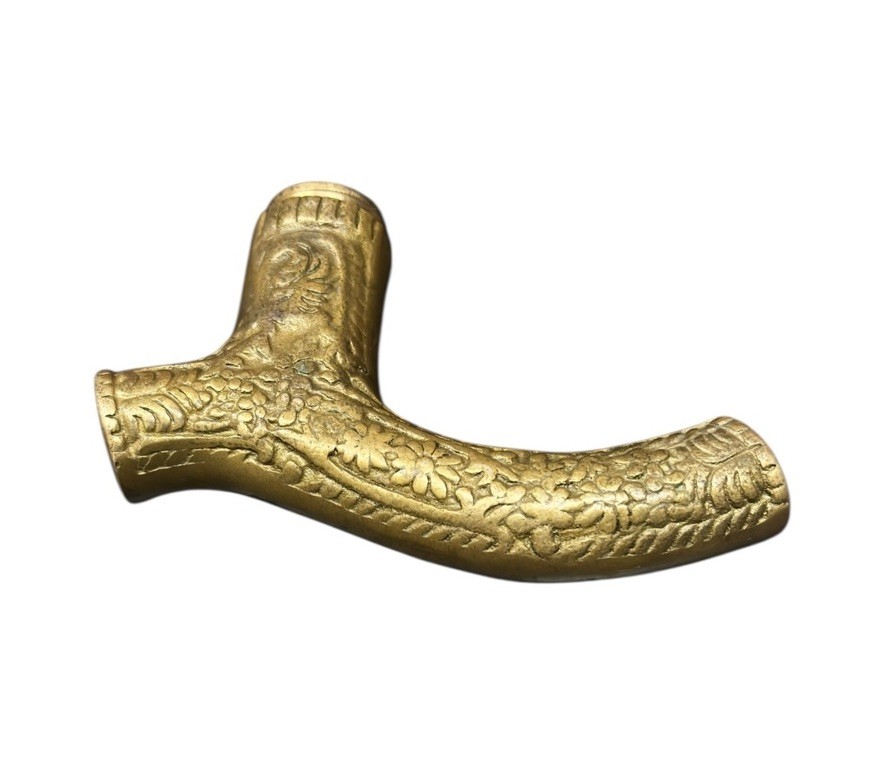 Solid Brass Victorian Style Walking Stick Cane Ha… - image 3