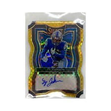 PANINI NFL Card SELECT PRIZM TY JOHNSON DETROIT LIONS 08/10 #RS-25 Free