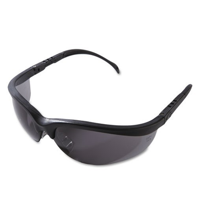 #ad #ad MCR Safety Klondike Safety Glasses Matte Black Frame Gray Lens 12 Box $49.95