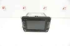 15 2012-2015 Volkswagen Cd Fm Radio Player Receiver Display Screen 6.5 Used Oem