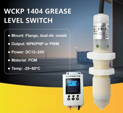 Oil Level Sensor Grease High Viscosity Point Level Switch PWM NPN PNP Industrial