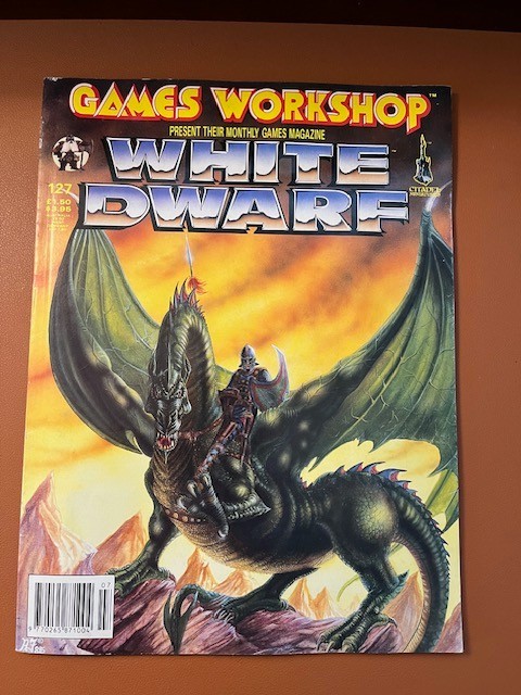 White Drawf Magazine# 127, Games Workshop gaming supplement