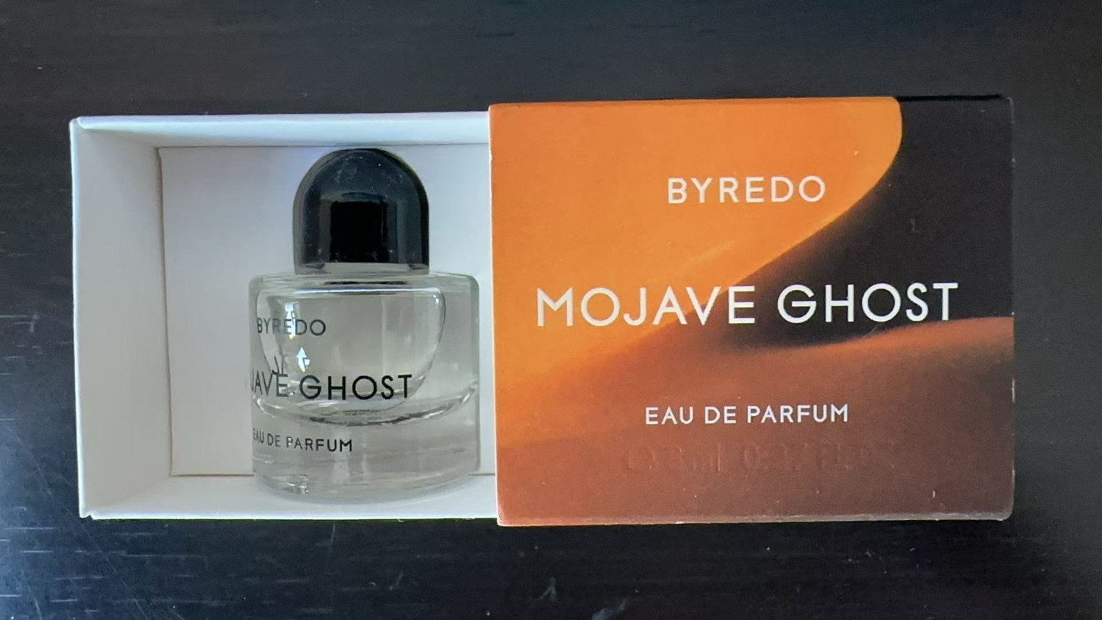 NIB Byredo Mojave Ghost Eau de Parfum 0.27 Oz /8 mL Perfume MINI Splash Bottle