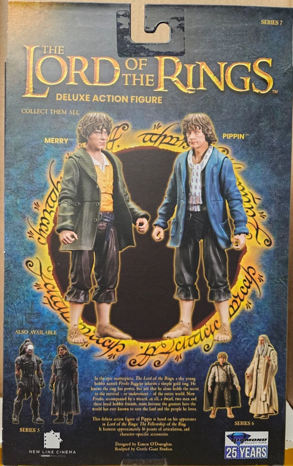 Diamond Select Toys The Lord of The Rings: Pippin Series 7 Deluxe Figure 2025 - Image 4 of 4