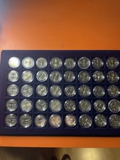 Collection France 1€ & 2€ BU/UNC 1999–2020 + Commémoratives complètes 2007–2019