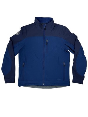 LL Bean Softshell Fleecejacke Blau Medium