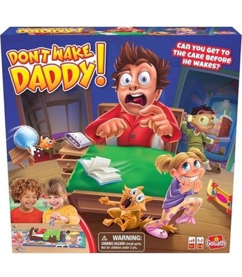 Don't Wake Daddy ! Tiptoe through the house without waking Daddy! Ages 4+