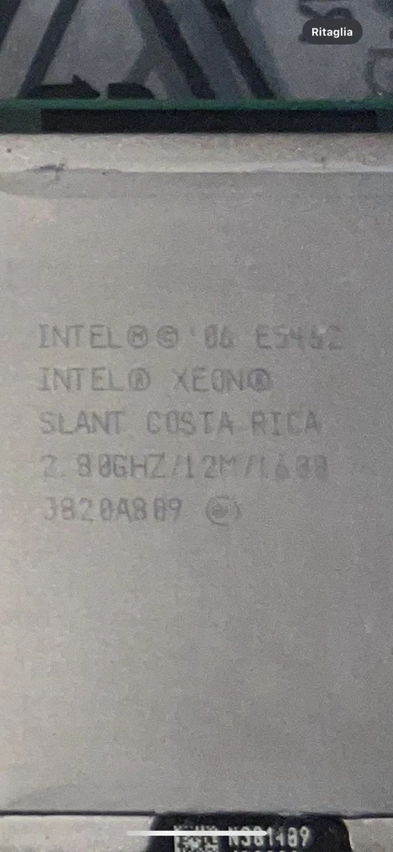 2 Processori INTEL E5452 XEON 2.8 ghz - Immagine 3 di 3