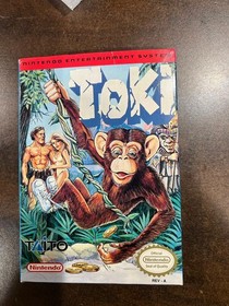 Toki for Nintendo NES Complete CIB - Rare & Minty Box