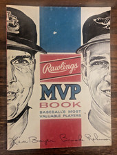 1965 Rawlings MVP Book Baseball's MVPs Brooks Robinson & Ken Boyer Cover