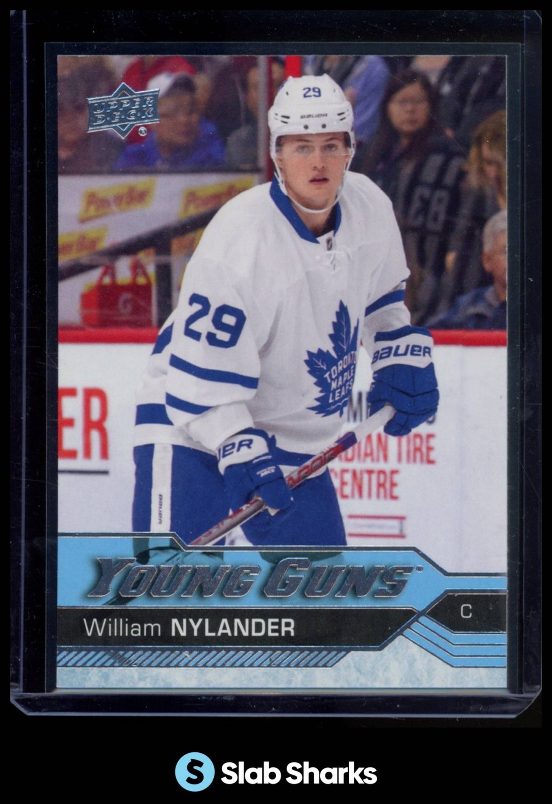 2016 UPPER DECK #249 WILLIAM NYLANDER YOUNG GUNS RC ROOKIE