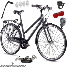 Cityrad Damen 28 Zoll Chrisson Nexus 3 Rücktritt mit Licht Gepäckträger Ständer