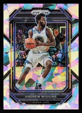 2022-23 Panini Prizm Prizms Ice #114 Andrew Wiggins - Golden State Warriors