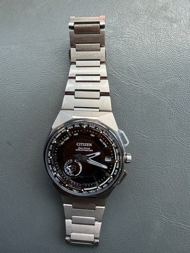 Citizen Eco-Drive SATELLITE WAVE X SUPER TITANIUM Men's Watch CC3097-52E