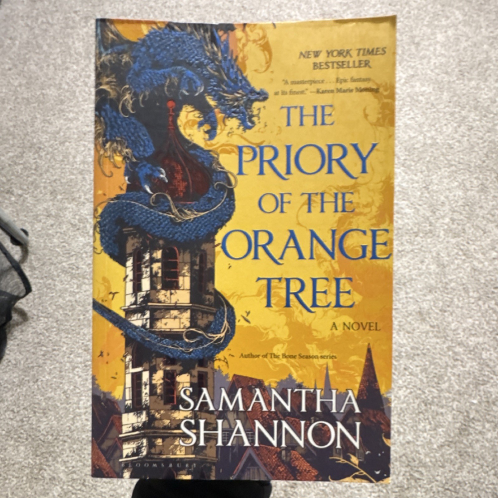 The Priory of the Orange Tree by Samantha Shannon Fantasy Paperback Bloomsbury