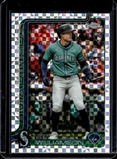 2025 Topps Chrome Update Ben Williamson RC X-Fractor Rookie #USC168 Mariners