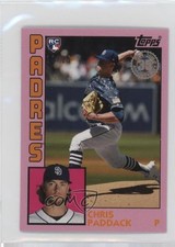 2019 Topps Mini 1984 Design Pink 10/25 Chris Paddack #84-15 gx8