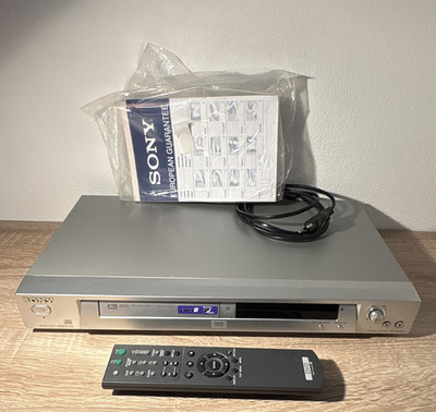 Sony DVP-NS305 DVD-Spieler silber CD/DVD/Video CD, SCART, FB & Netzkabel