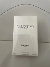 VALENTINO UOMO BORN IN ROMA IVORY EAU DE TOILETTE SPRAY FOR MEN 3.4 Oz / 100 ml