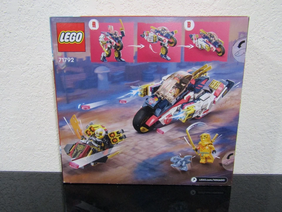 LEGO 71792 Ninjago Sora's Transforming Mech Bike Racer NEW SEALED - Image 2 of 4