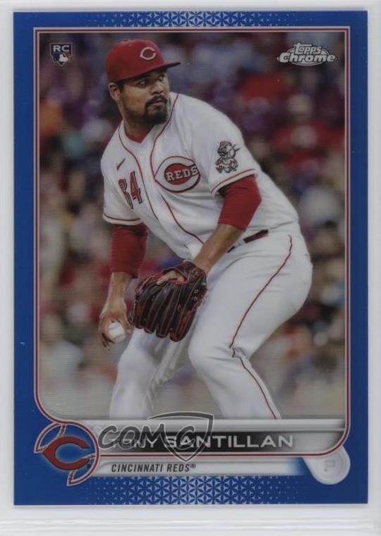 2022 Topps Chrome Blue Refractor /150 Antonio Santillan Tony #193 Rookie RC 0n64