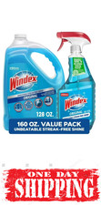 Windex Original Glass Cleaner, 1 spray bottle + 128 fl. oz. Refill FREE SHIPPING 0.15 per fl oz