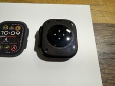 Black Apple Watch Ultra 2 w/ Black Ocean band, Green Trail loop, Tan Alpine loop