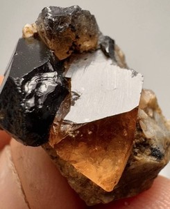 Breathtaking Fiery Mystical Imperial Topaz Smoky Quartz Crystal Natural Gemstone