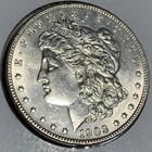 1903 P Morgan Silver Dollar $1 AU About Uncirculated US Coin