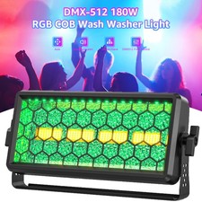 180W COB RGB Wall Washer Party Light DMX LED Wash Light DJ Stage Lighting Effect