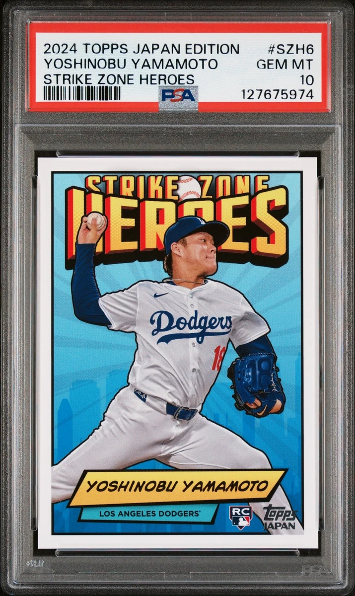 2024 Topps Japan Edition - Yoshinobu Yamamoto #SZH-6 for sale | eBay