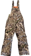 Arctix Realtree Max 5 Insulated Snow Bib Overalls Kids M  Camouflage ThermaTech