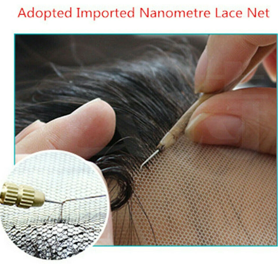 Barba falsa de perilla 100 % cabello humano cara barba reutilizable diario drama maquillaje accesorios Foto 4 de 4