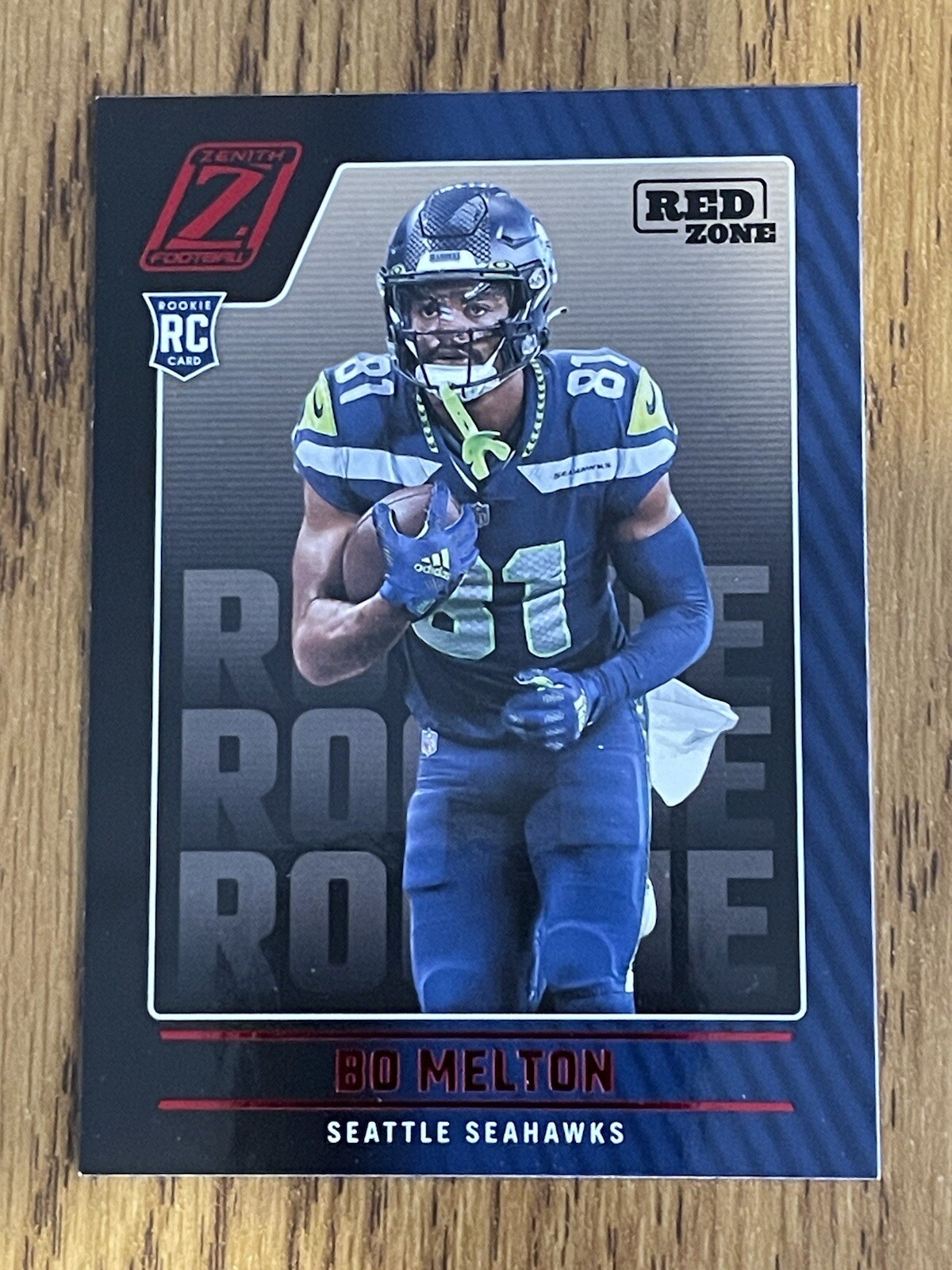 Bo Melton Panini Zenith #199 Red Zone