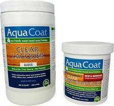 Water Based Wood Finishing Bundle   High Performance Clear Wood Grain Filler Gel