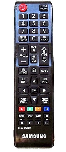 Genuine Samsung Remote Control for UE65MU6200 65" UHD 4K Smart LED TV - Picture 1 of 3