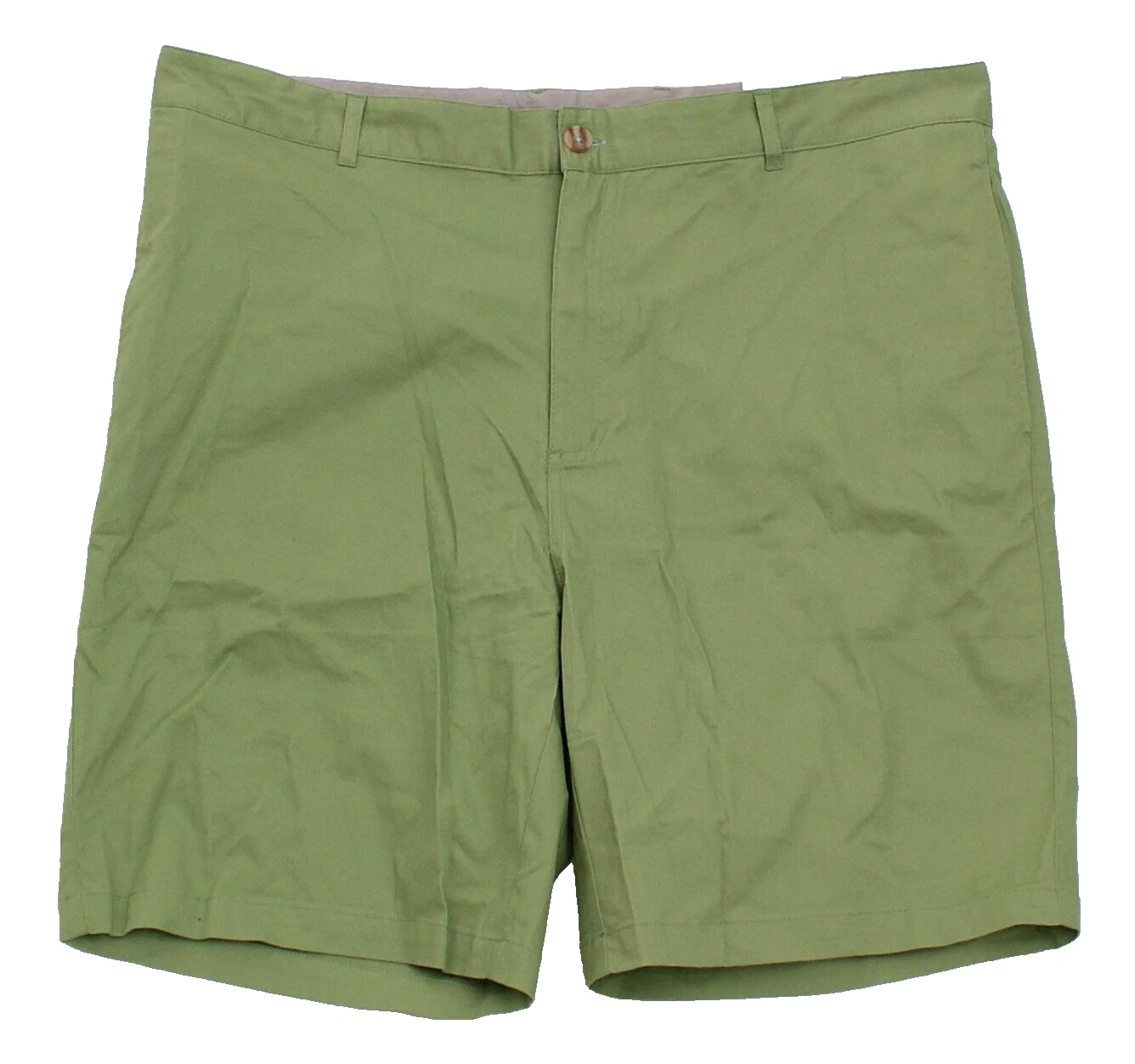 Tailorbyrd Men's 40 Green Stretch Casual Shorts 9 inch Inseam