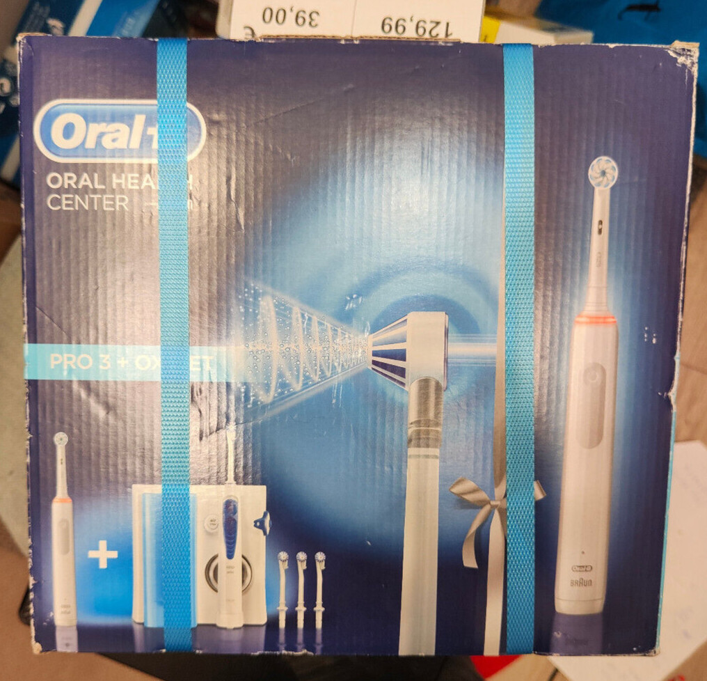 Hydropulseur Oxyjet PRO3000 combiné dentaire haut de gamme avec brosse électrique