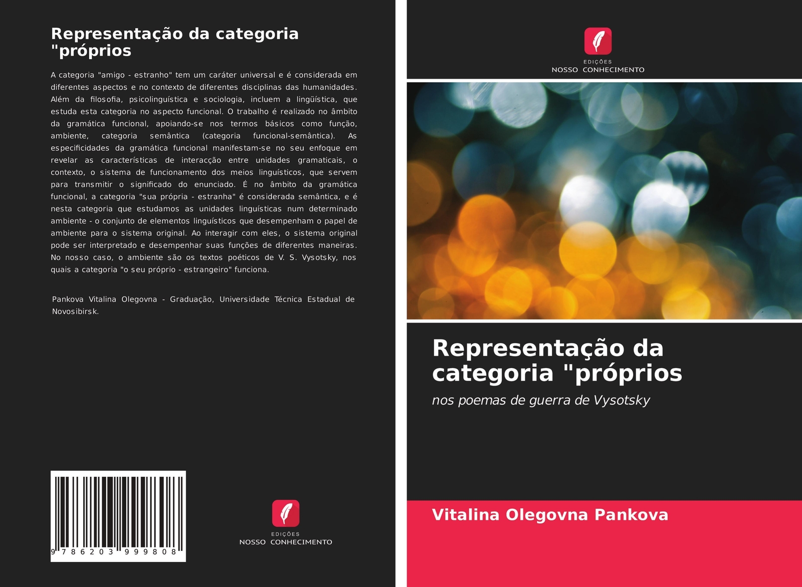 Vitalina Olegovna Pankova | Representação Da Categoria Próprios |