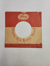 45 RPM 7" RECORD SLEEVES CO. SLEEVE 1 PACK SEE PHOTOS - Mercury SLV150