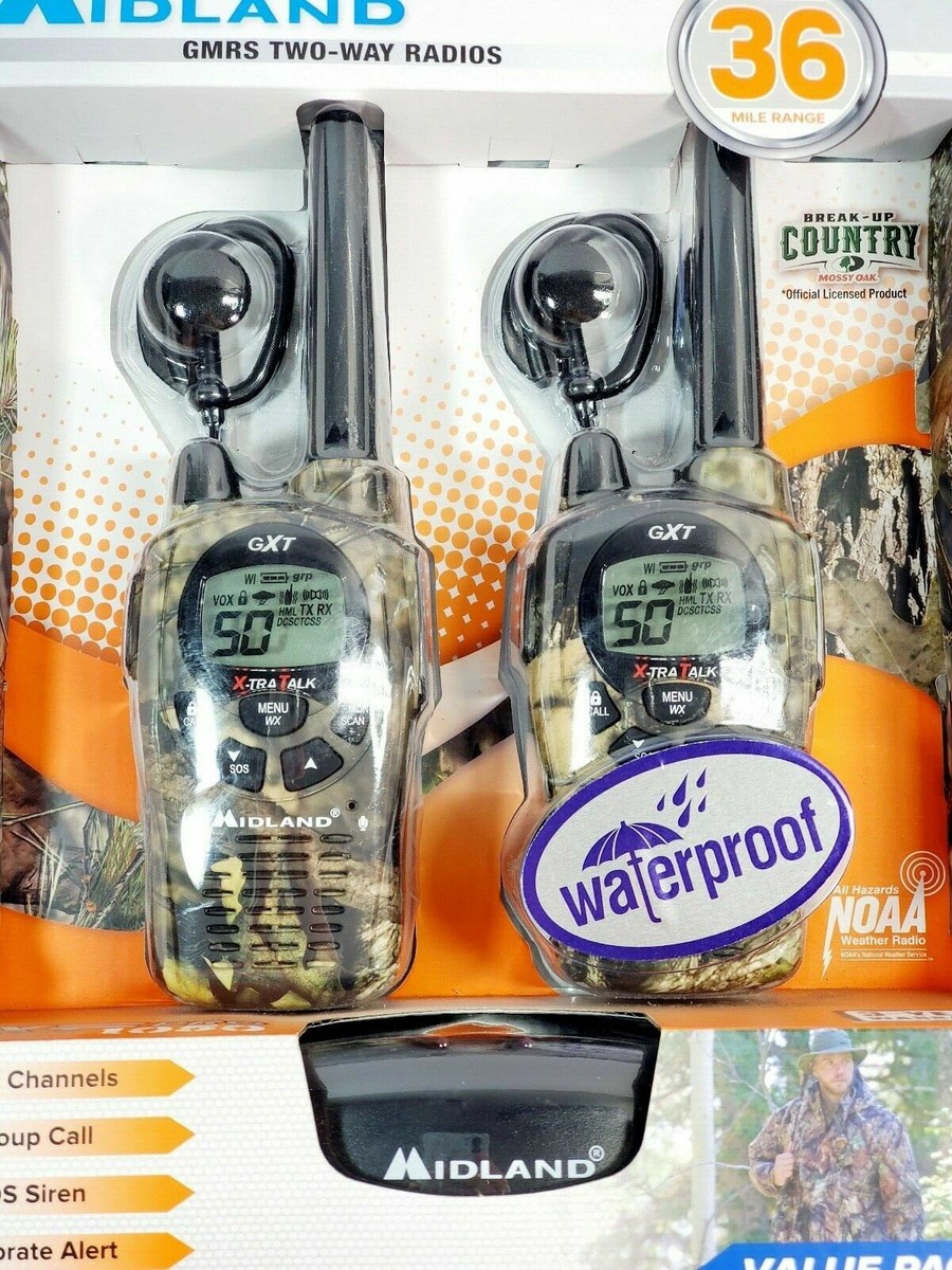 Midland GXT XTR トランシーバー 迷彩 Midland GXT XTR トランシーバー 迷彩 GXT Walkie Talkies – MIDLAND