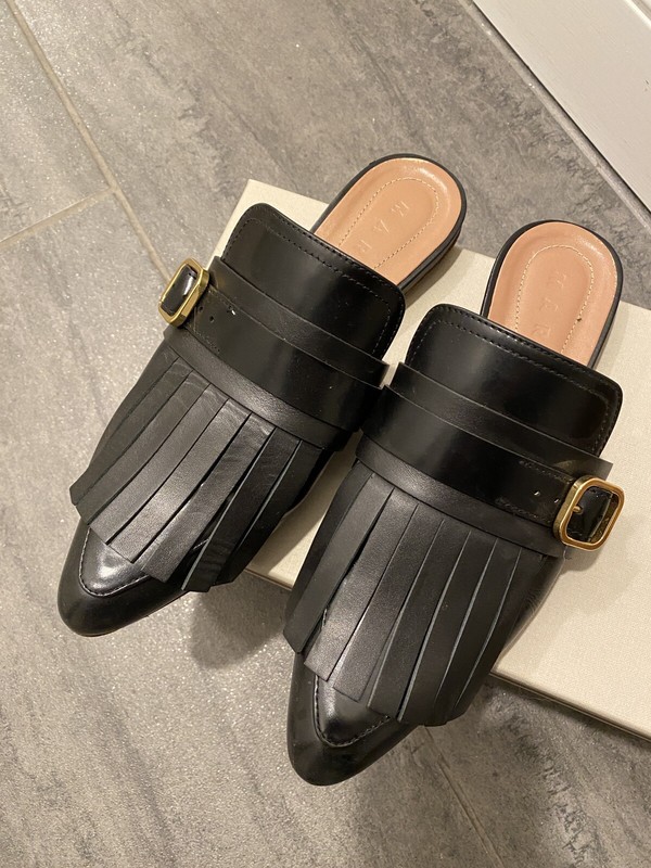 Marni Women's Leather Slingback Slip On Clogs Sandals Shoes US 8 IT 38 Italy