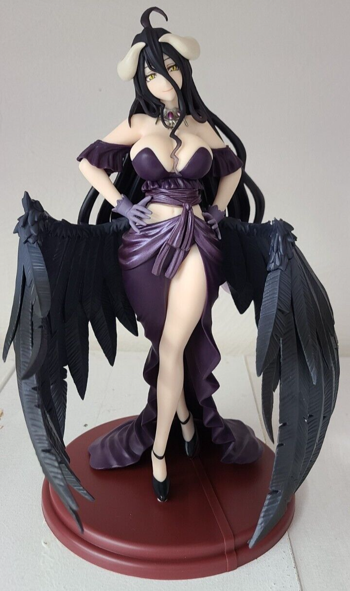 Overlord IV AMP+ Figure - Albedo (Black Dress Ver.) -  Figures,  Pre-Order, Pre-Order Figures, PRE-ORDER NON-SCALE FIGURES - 840342400560