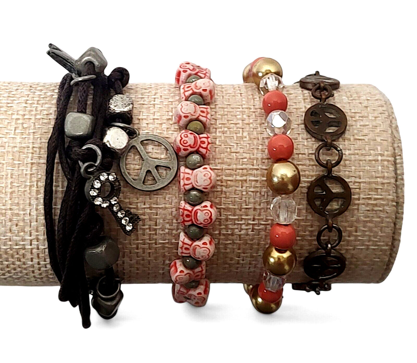 Vintage 4PC Set Boho Bracelets - image 1