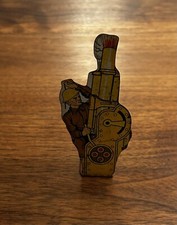 Marx Soldiers of Fortune Tin Litho Target - 25 Howitzer Artillery Unit