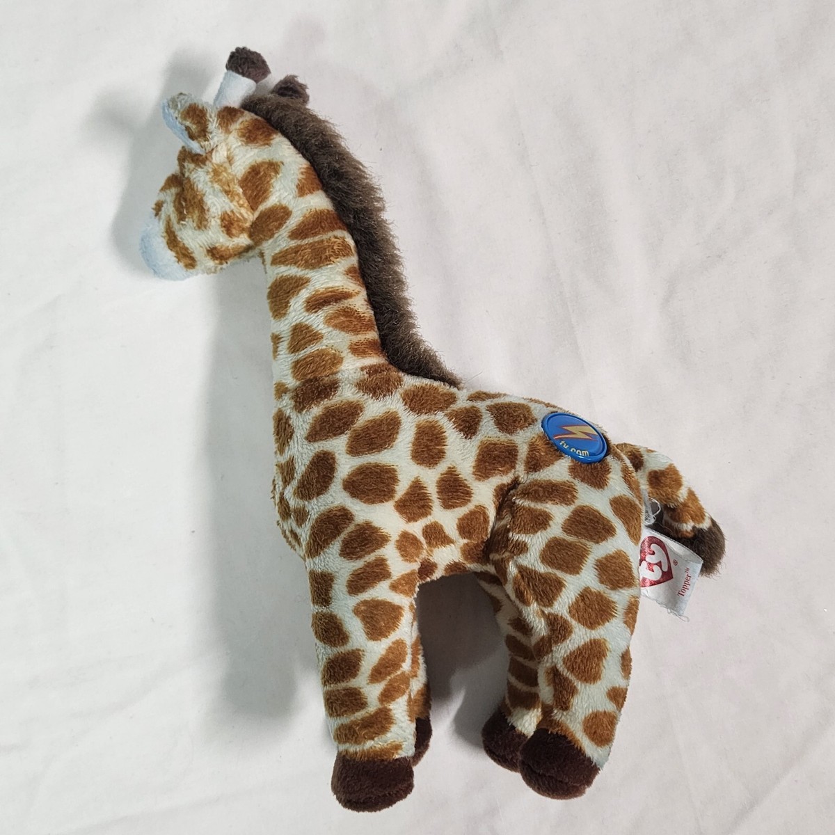 Ty Beanie Babies Topper the Giraffe Plush Yellow Orange 2007 See