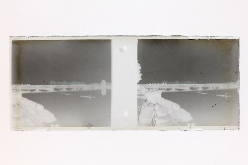 LOT DE 2 photo plaque de verre négatif ancien . Remparts de St Malo