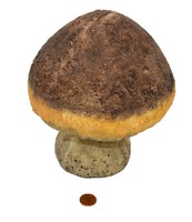 Muwse Steinpilz Pilz Garten Deko Skulptur Figur Gartenfigur Dekofigur